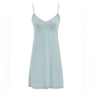 ZIMMERMANN Teal Slip Mini Dress 2